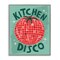 Stupell Industries Kitchen Disco Tomato Framed Giclee Wall Art Design by Lisa Perry Whitebutton